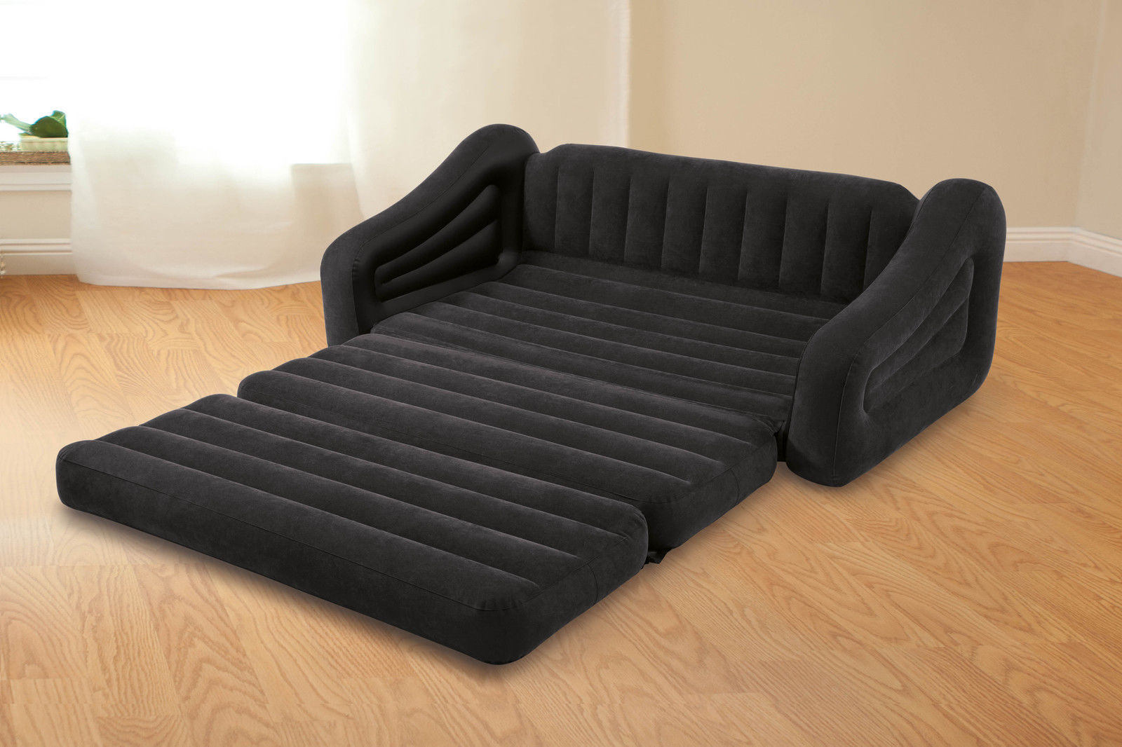 air mattress pull out sofa black