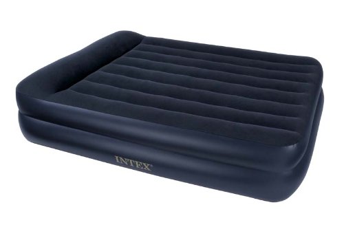66702 Intex Pillow Rest Raised Air Bed, Intex Queen Deluxe Pillow Rest Raised Air Bed With Pump Reviews