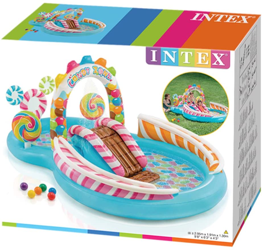 57149 Intex Candy Zone Play Centre Pool 9'8"X6'3"X4'3"